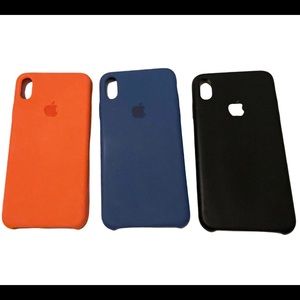 Apple Silicone iPhone XS Pro Max Cellphone Case